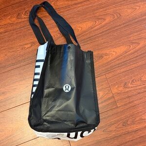 lululemon athletica Black and White Tote Bag